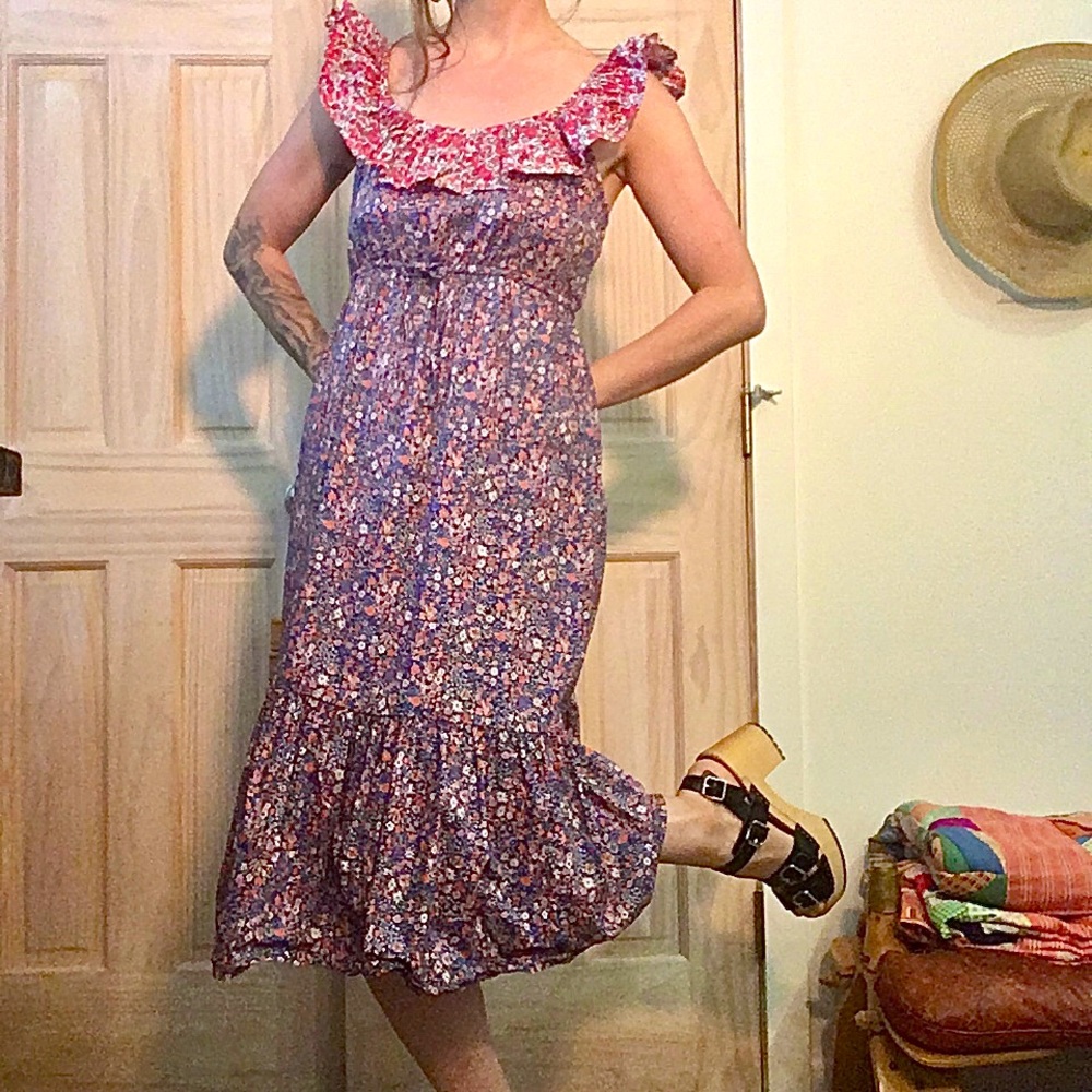 Jcrew summer floral dress